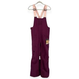 The North Face Freedom Insulated Snow Bibs in boysenberry Size L